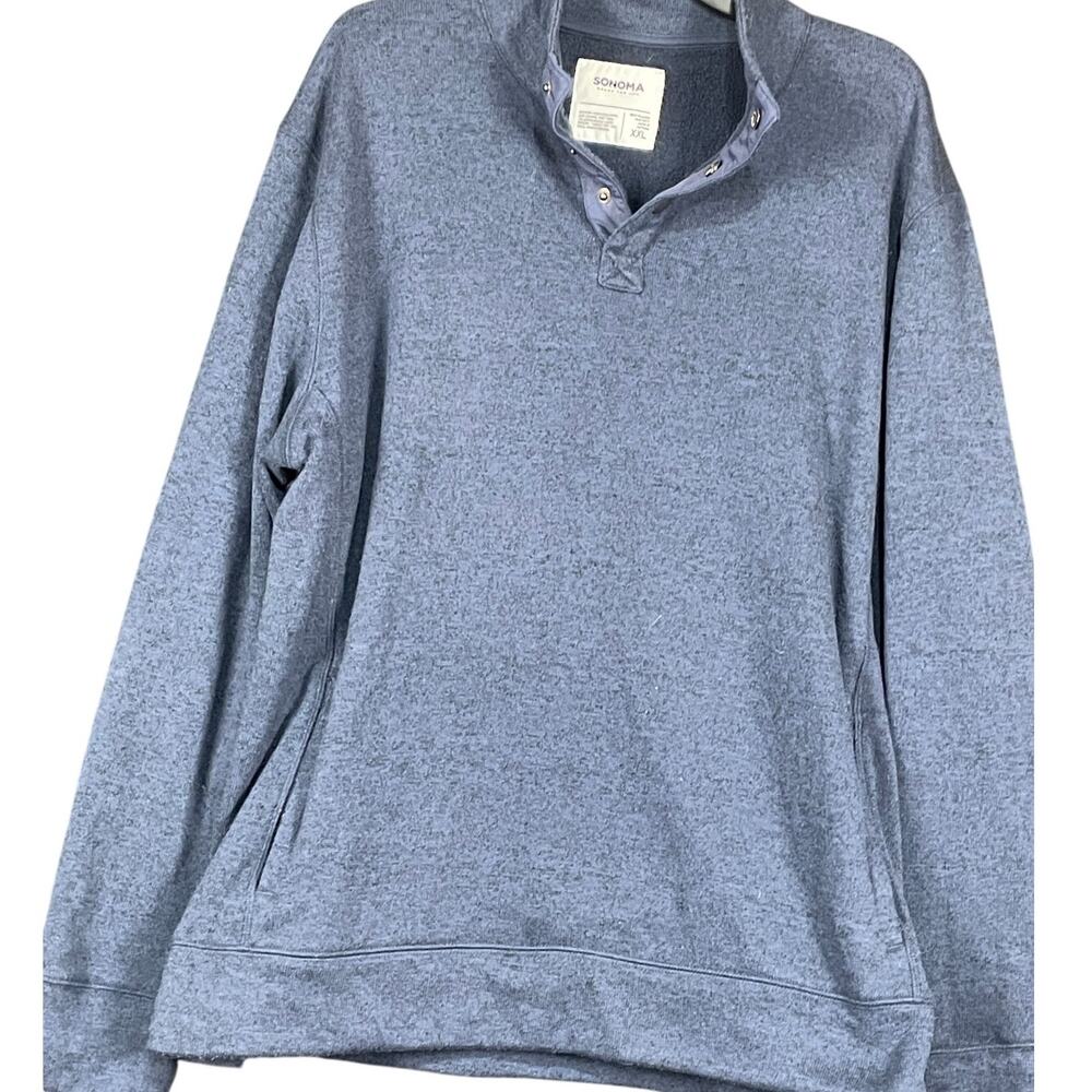Sonoma brand pullover sweater with upturned collar  XXL size